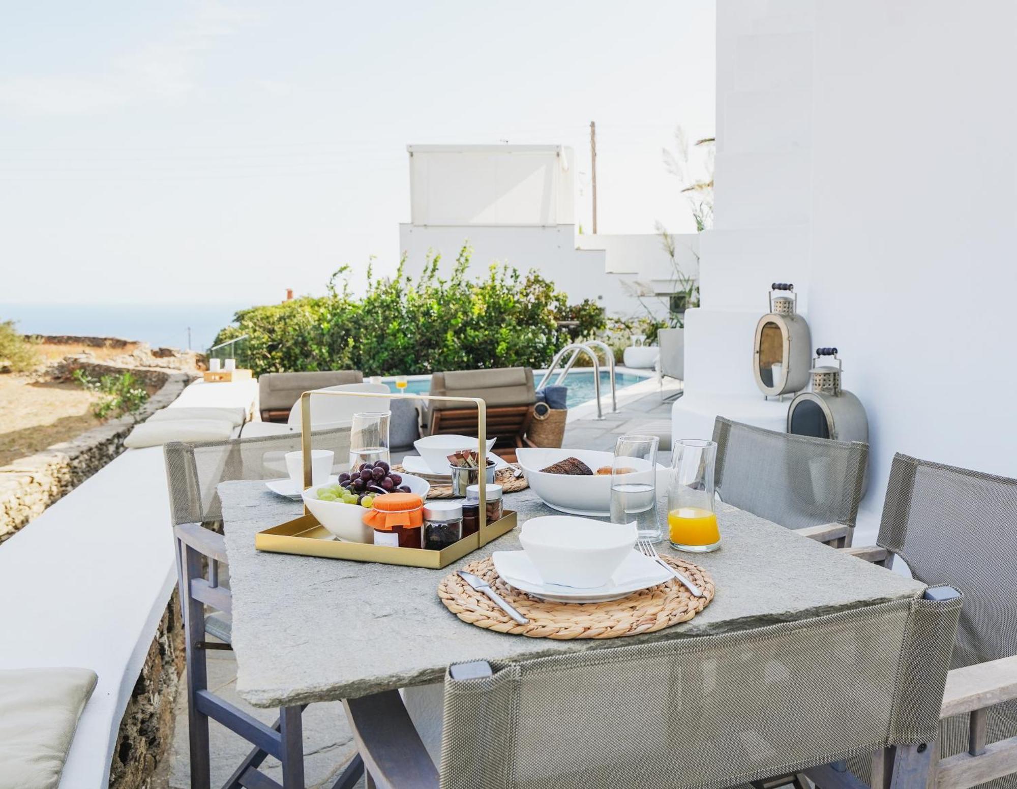 Villa Arades Sifnos With Private Pool Apollonía Exterior foto