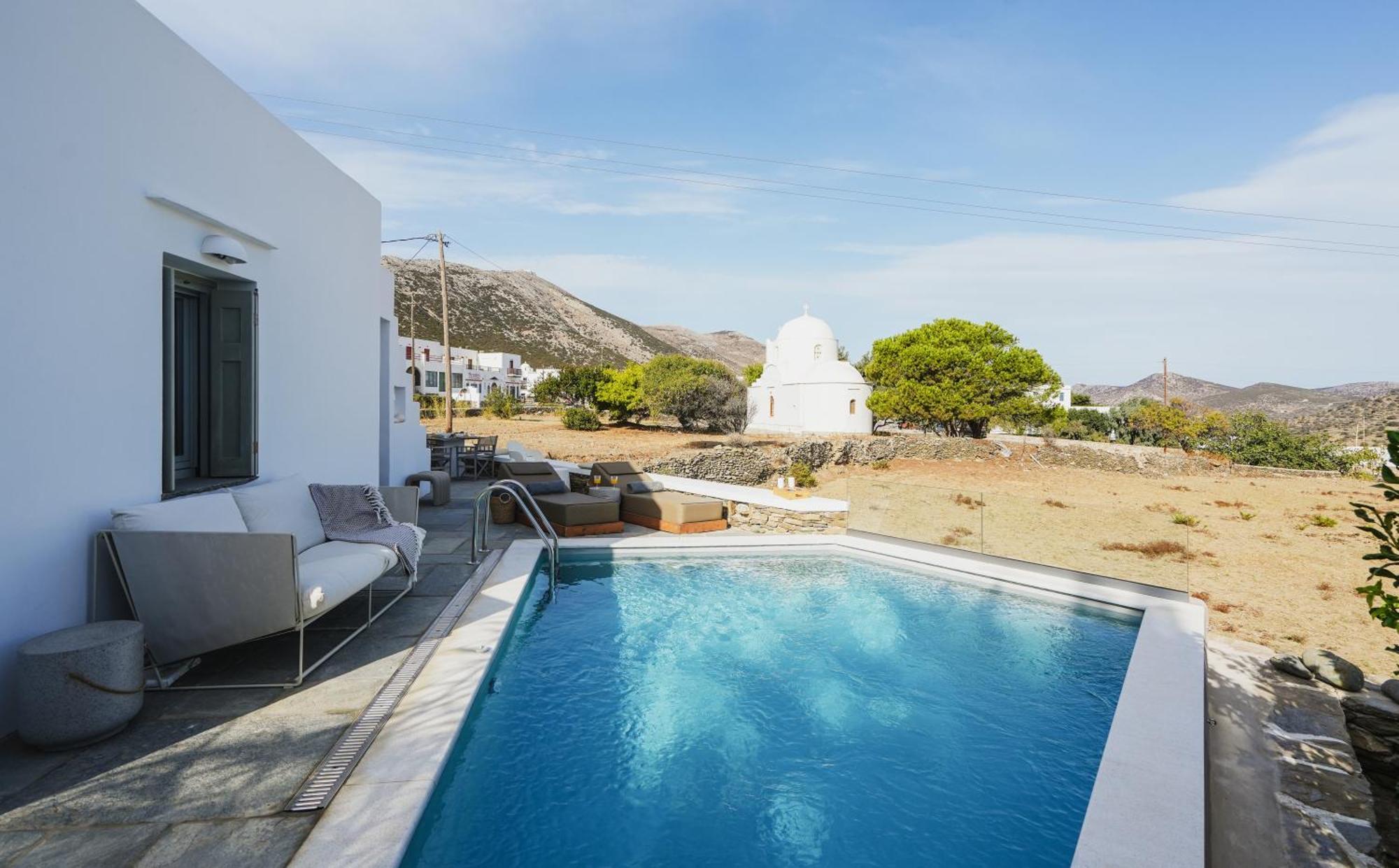 Villa Arades Sifnos With Private Pool Apollonía Exterior foto