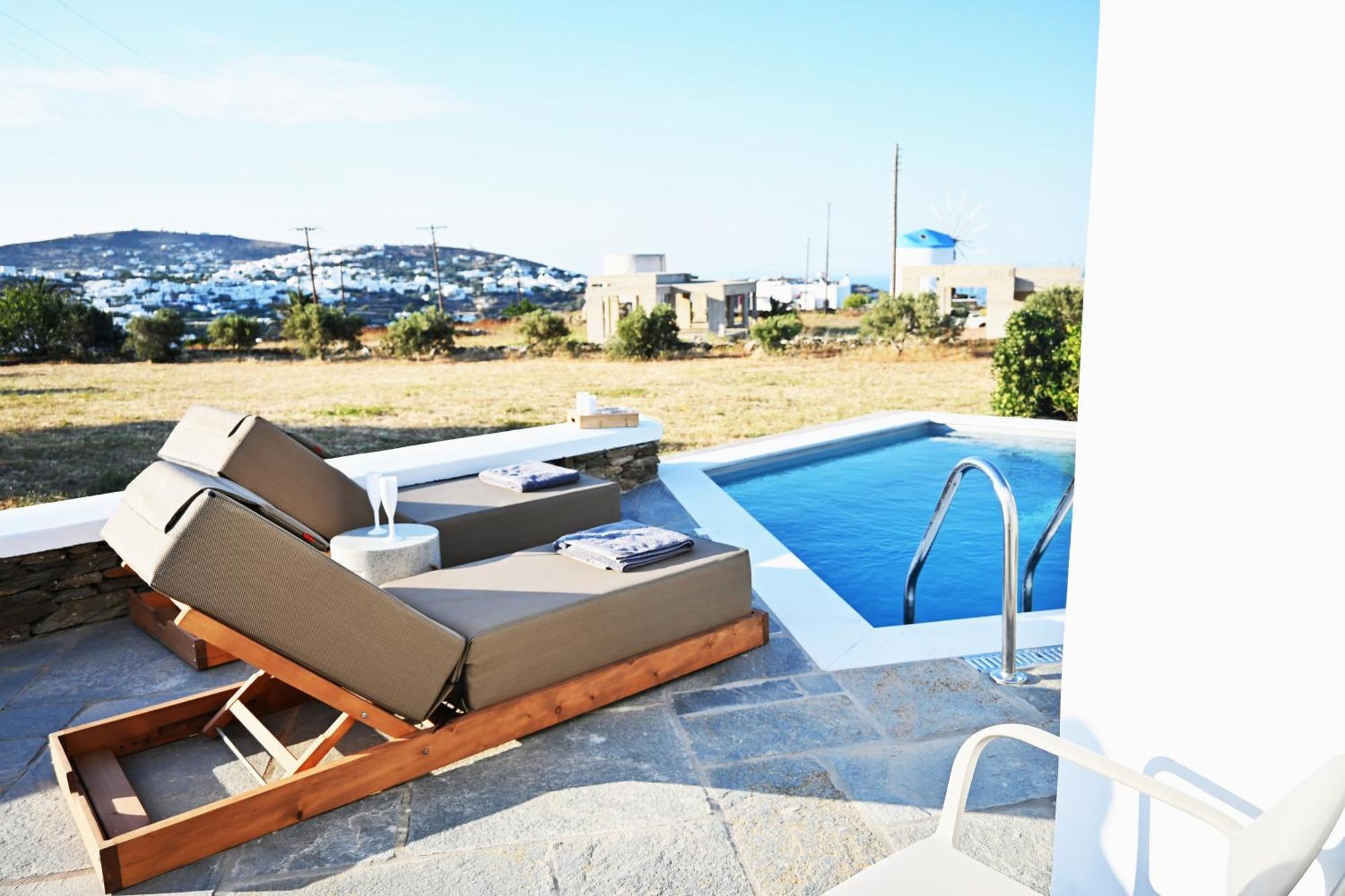 Villa Arades Sifnos With Private Pool Apollonía Exterior foto