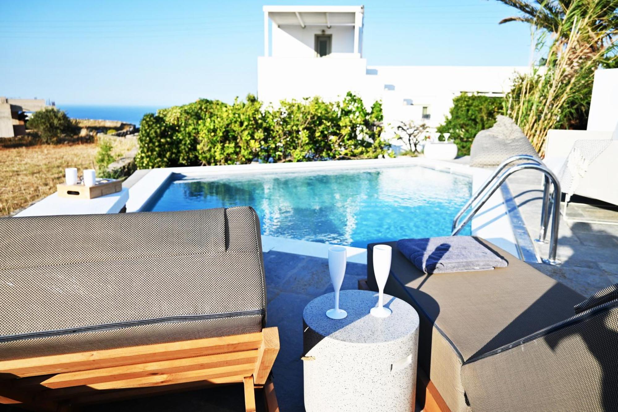 Villa Arades Sifnos With Private Pool Apollonía Exterior foto