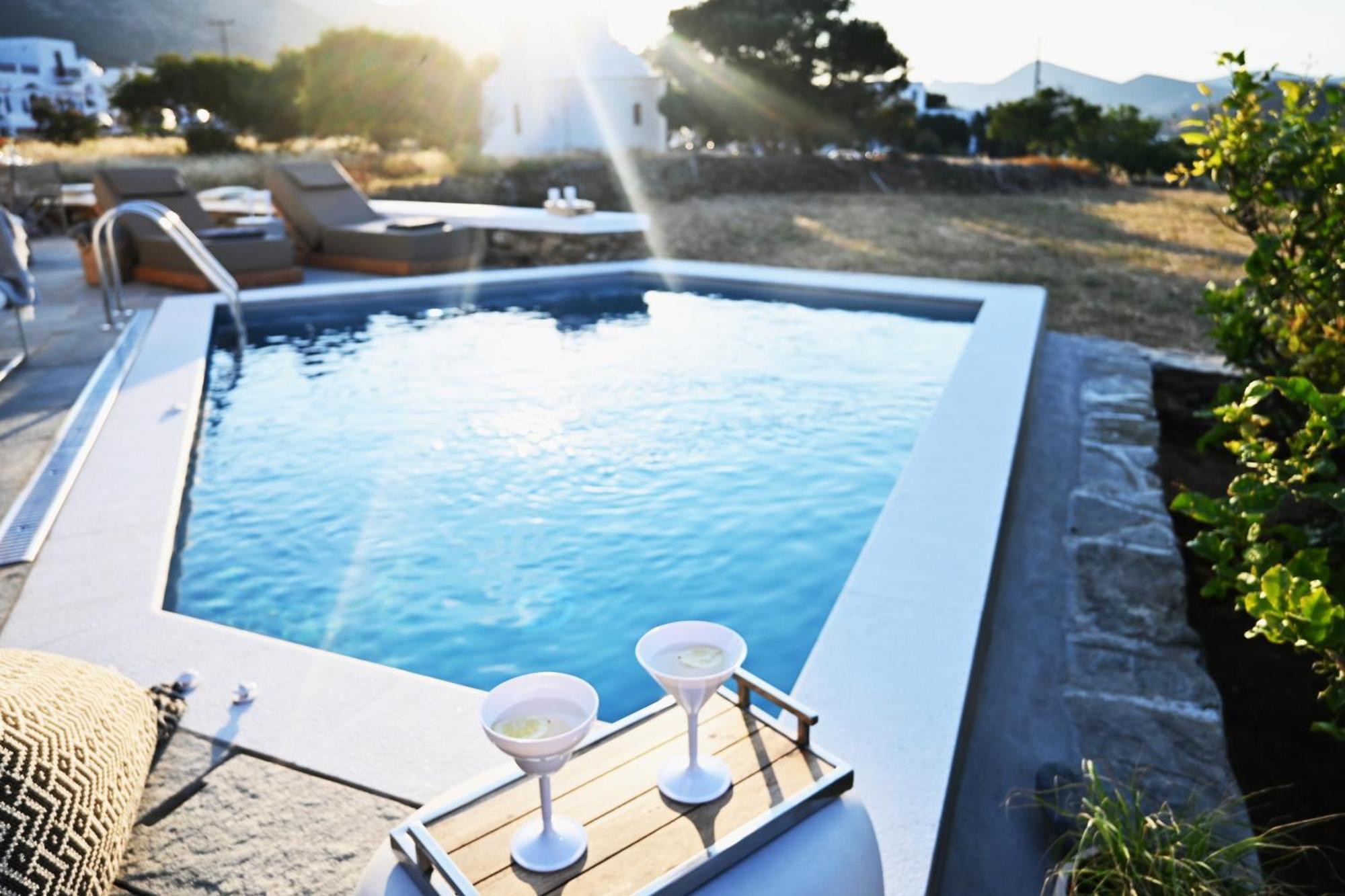 Villa Arades Sifnos With Private Pool Apollonía Exterior foto